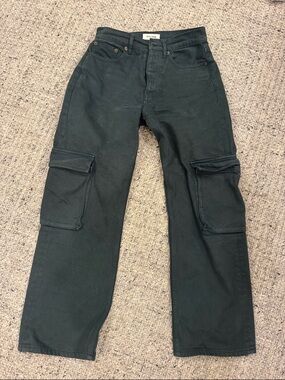 Still here jeans dark green with pockets